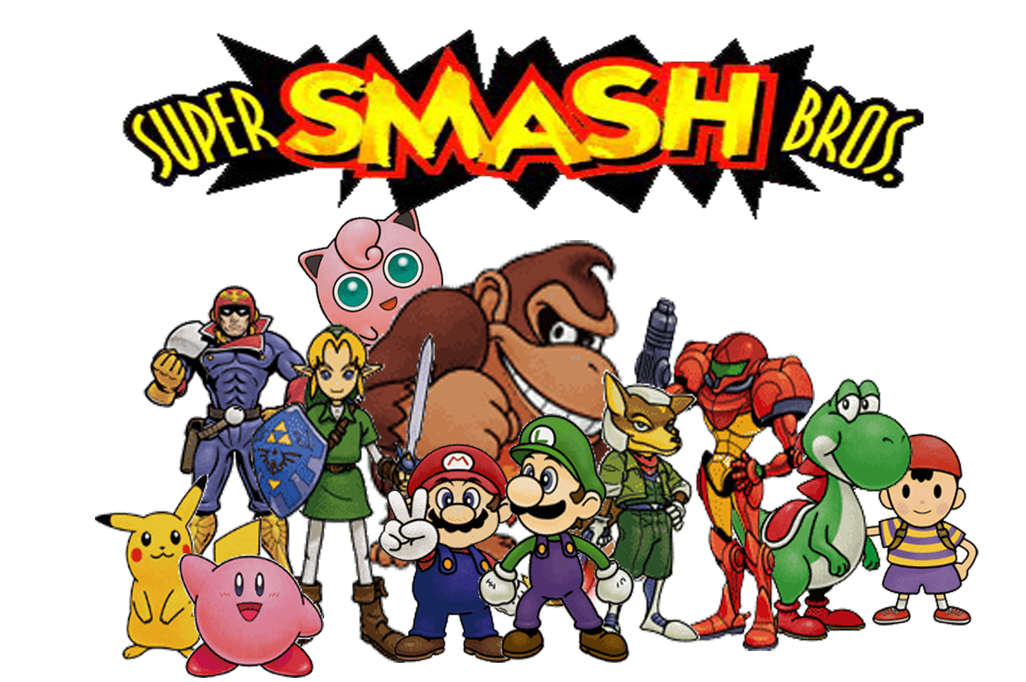 SUPER SMASH BROS N64. WHICH CHARACTER