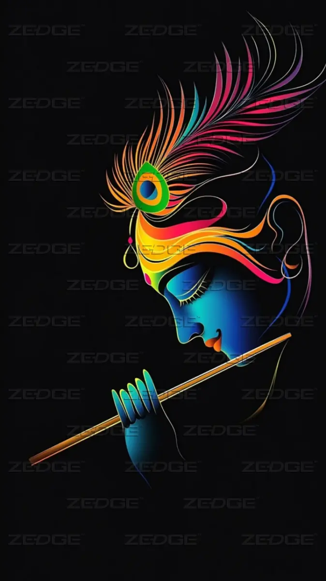 LORD KRISHNA AESTHETIC wallpaper