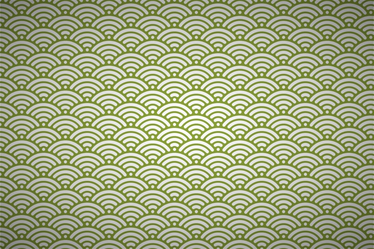 classic japanese wave wallpaper patterns