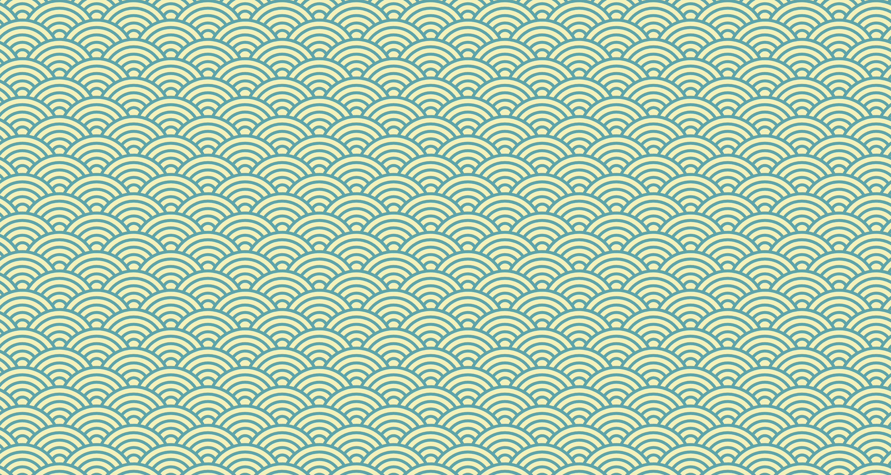 Mural Wallpaper Japanese pattern. Blue