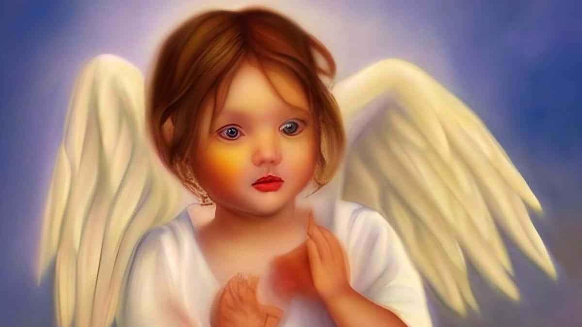 Cute Angel Wallpaper