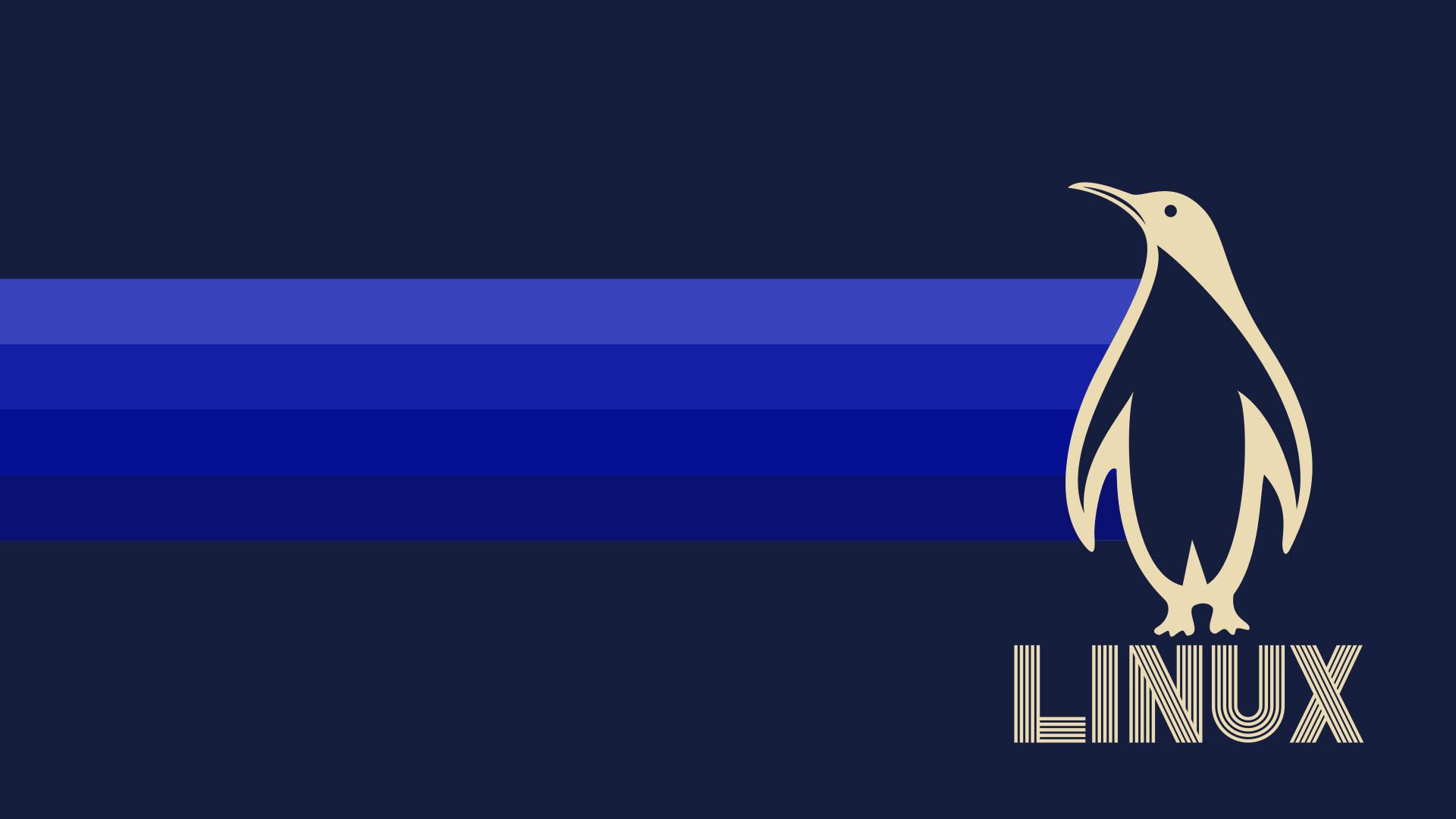 Penguin Linux wallpaper