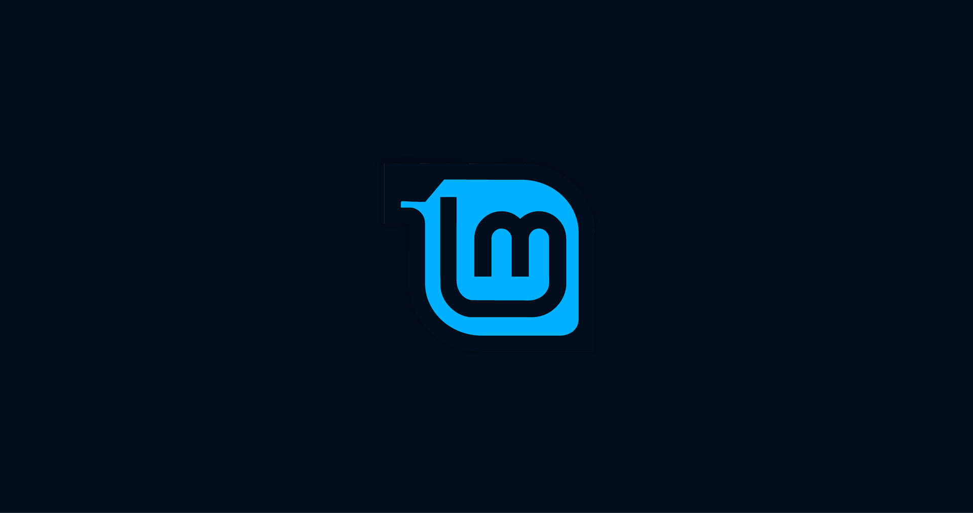 Operating System Linux Mint Blue Logo