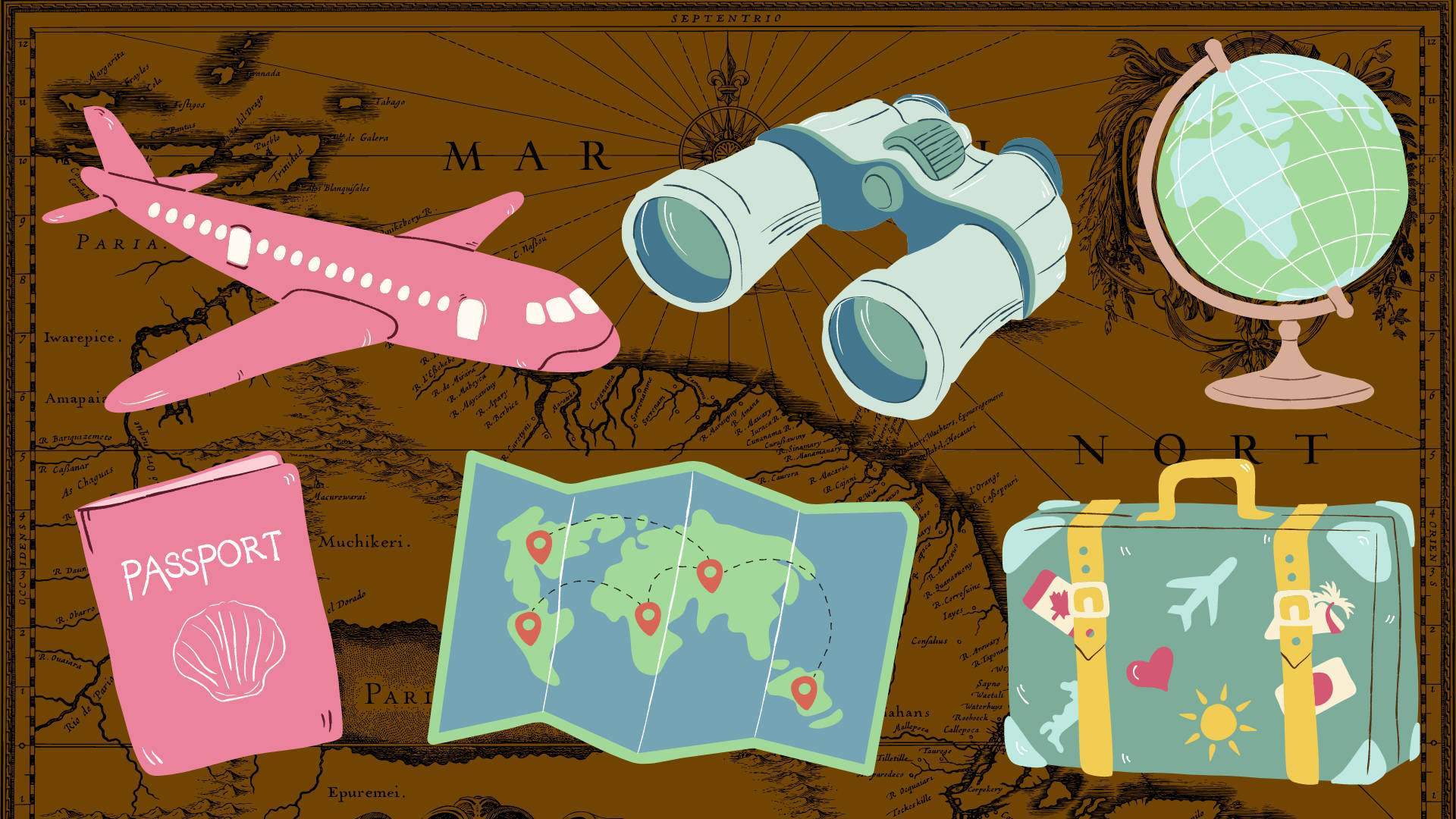 Aesthetic Stickers Wallpaper