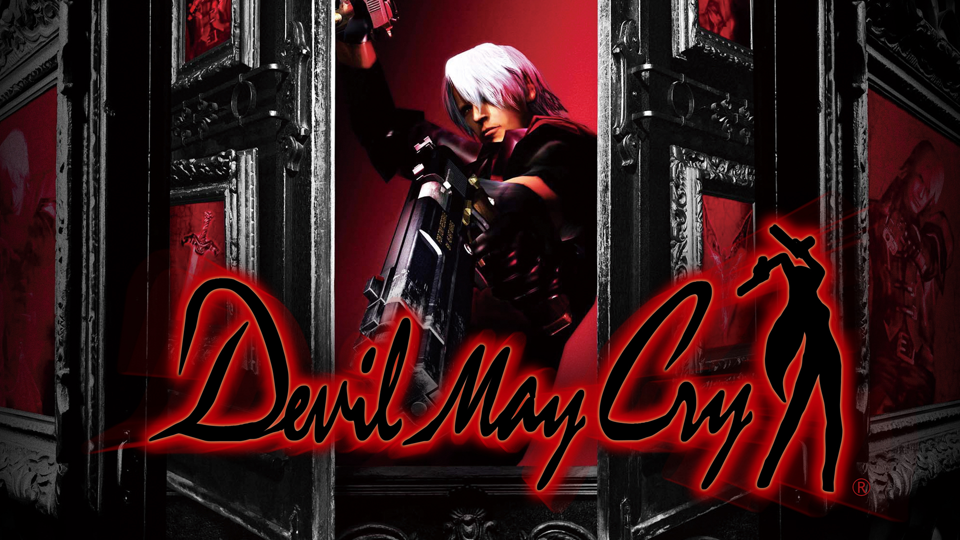 DMC1 Dante Wallpaper + DMC3 doodle OC