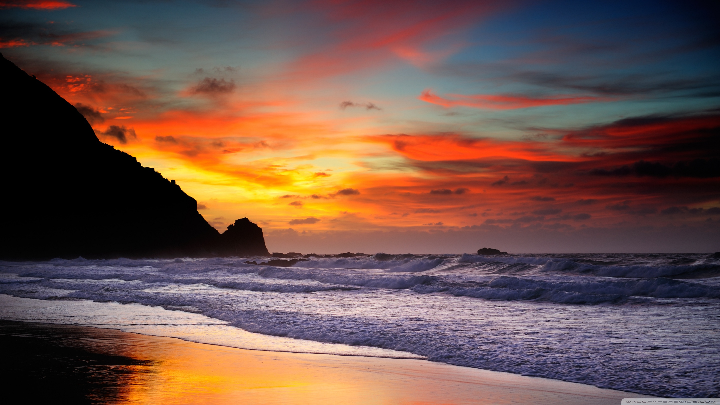 Beautiful Sunset Sky, Summer Ultra HD