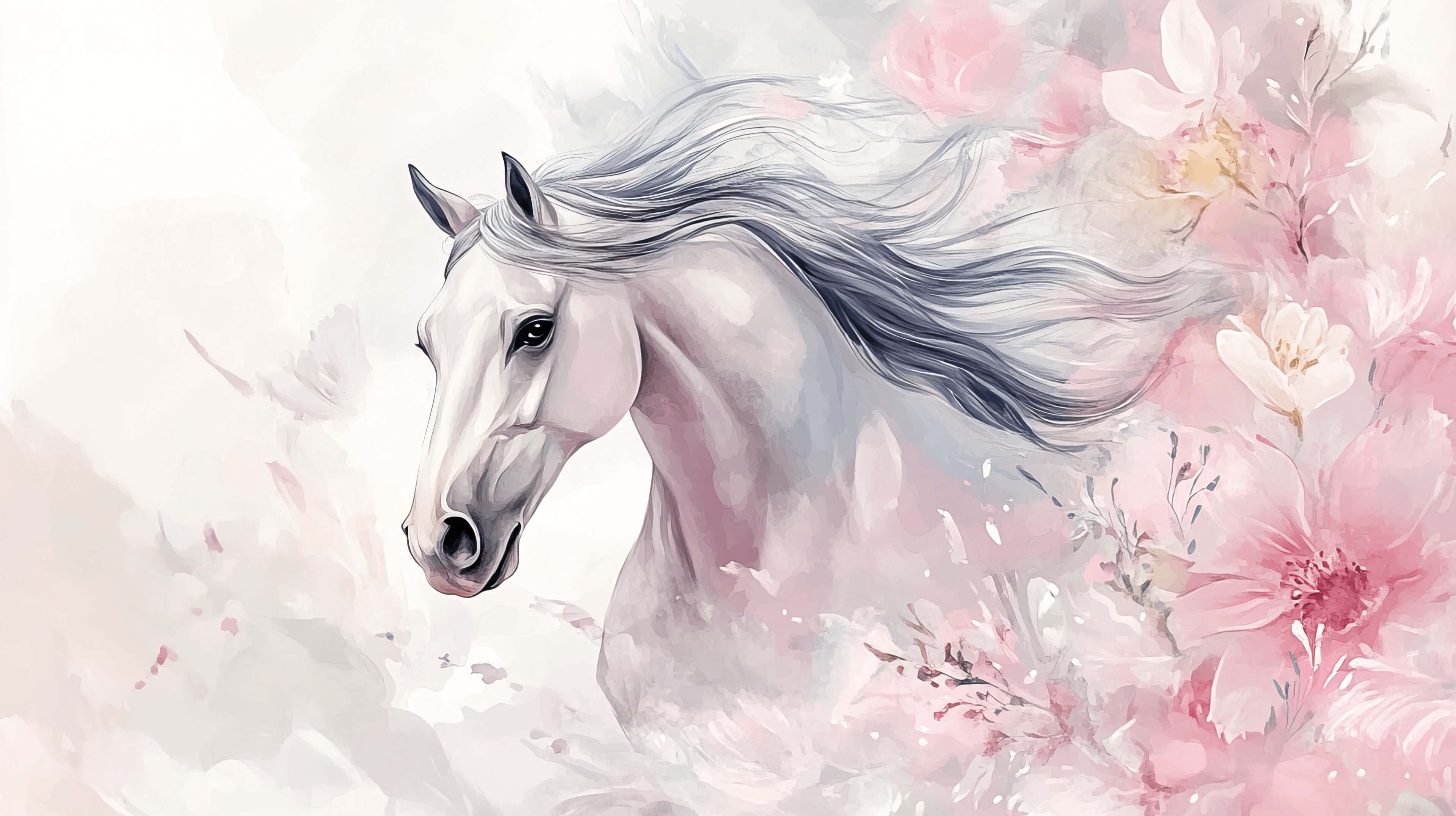 Cute Horse Wallpaper, Free, 4k