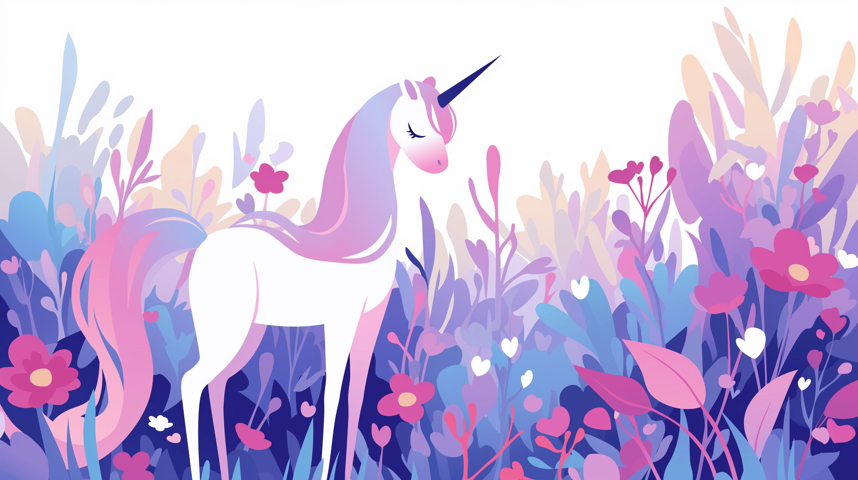 Unicorn Mural Wallpaper