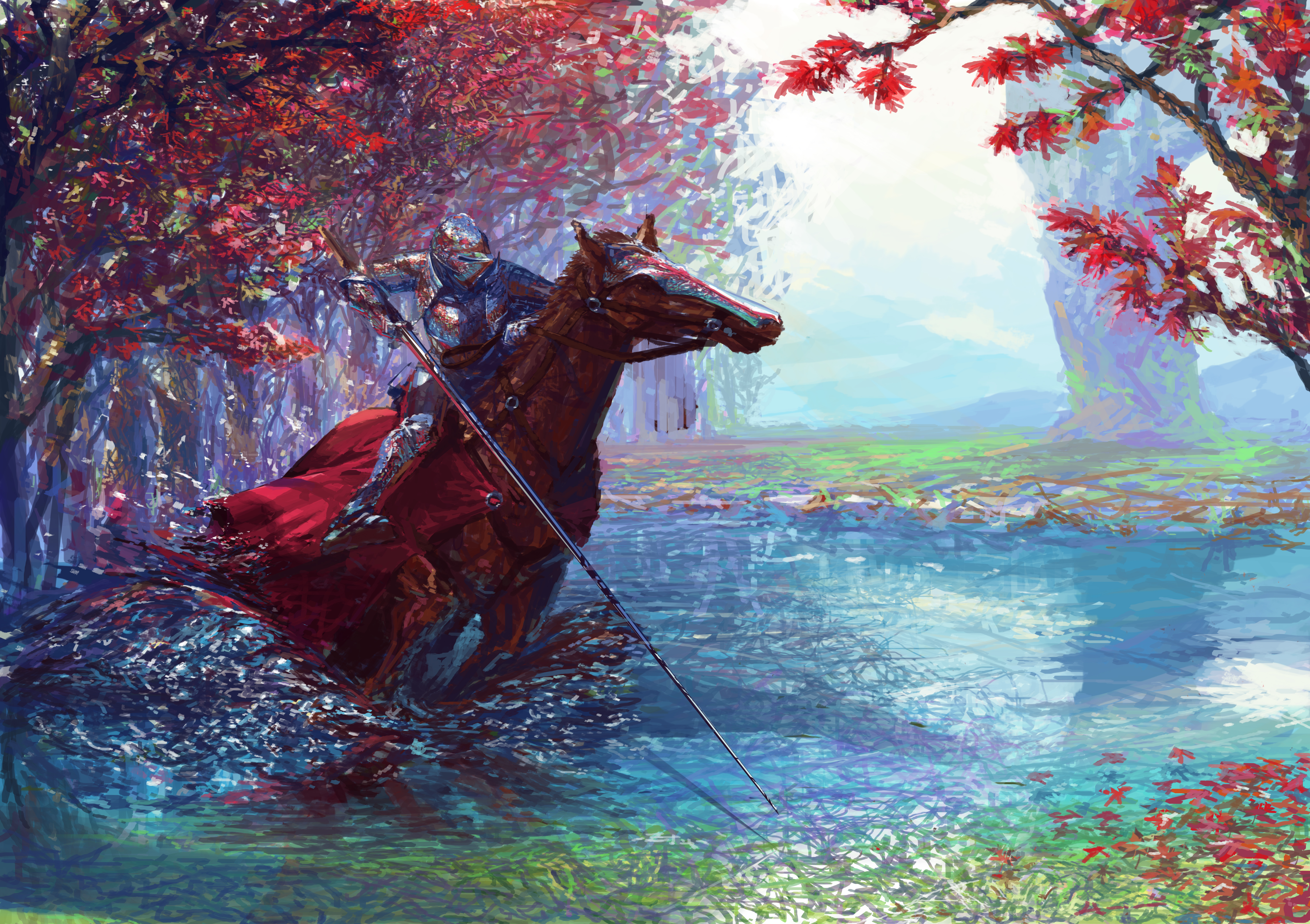 4K Ultra HD Fantasy Warrior Knight