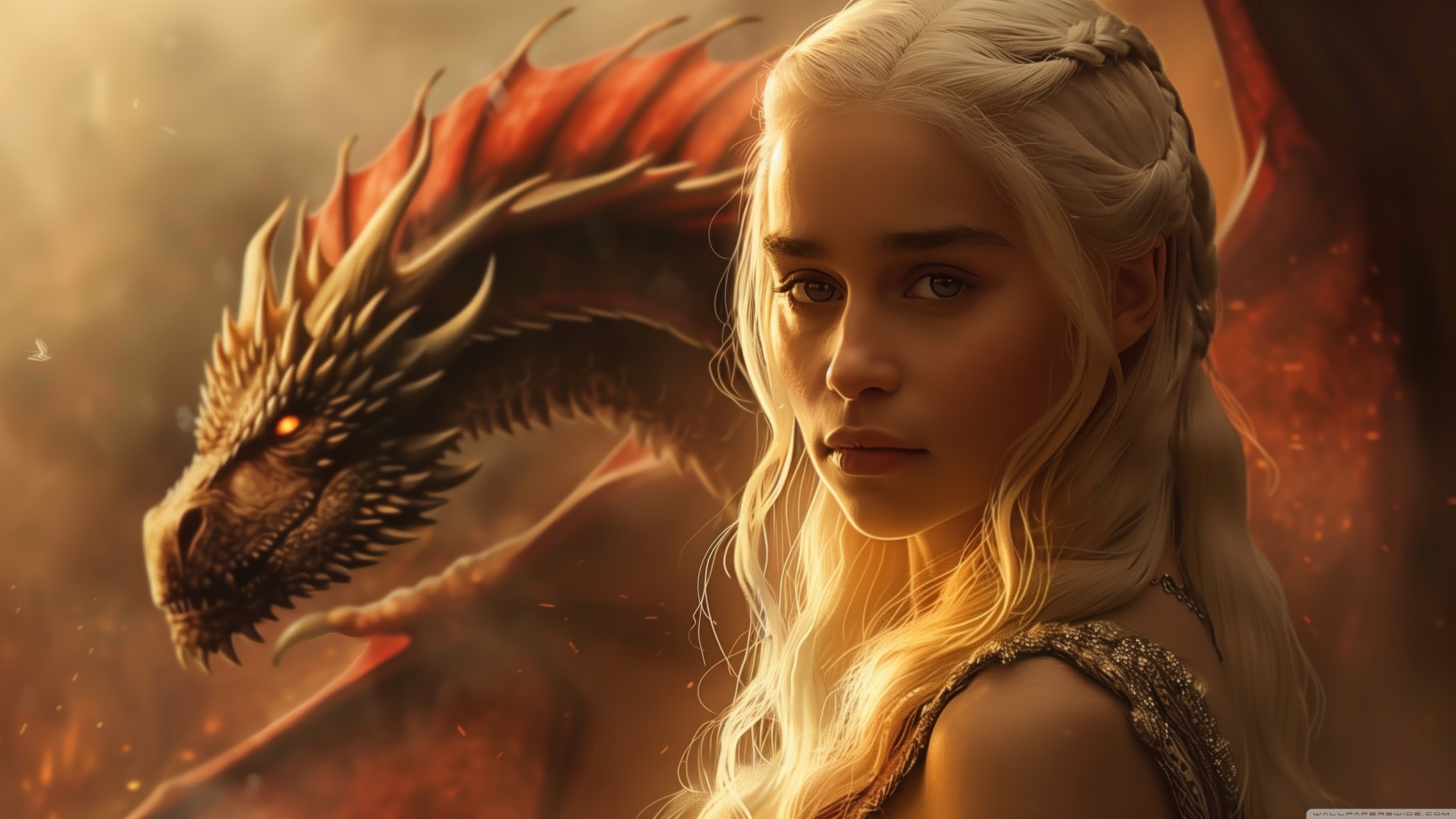 Mother Of Dragons 4k Wallpapers Wallpaper Cave