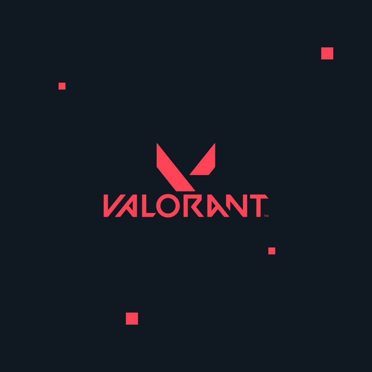 Valorant Wallpaper 4K, Minimal logo, PC