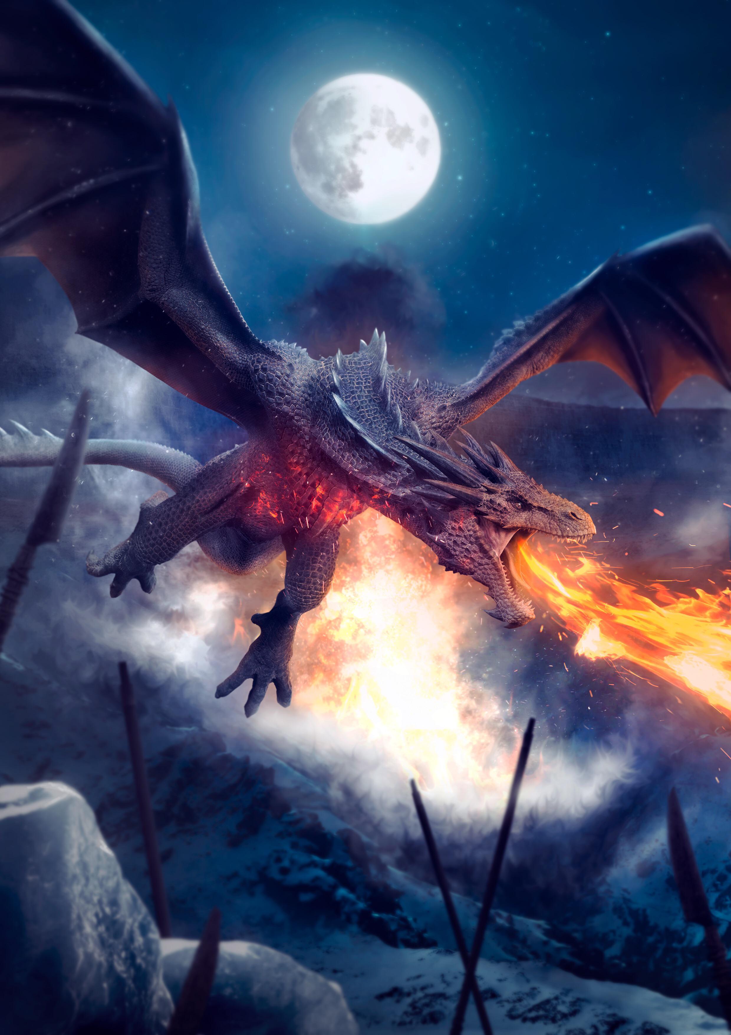original DROGON Wallpaper! Thoughts