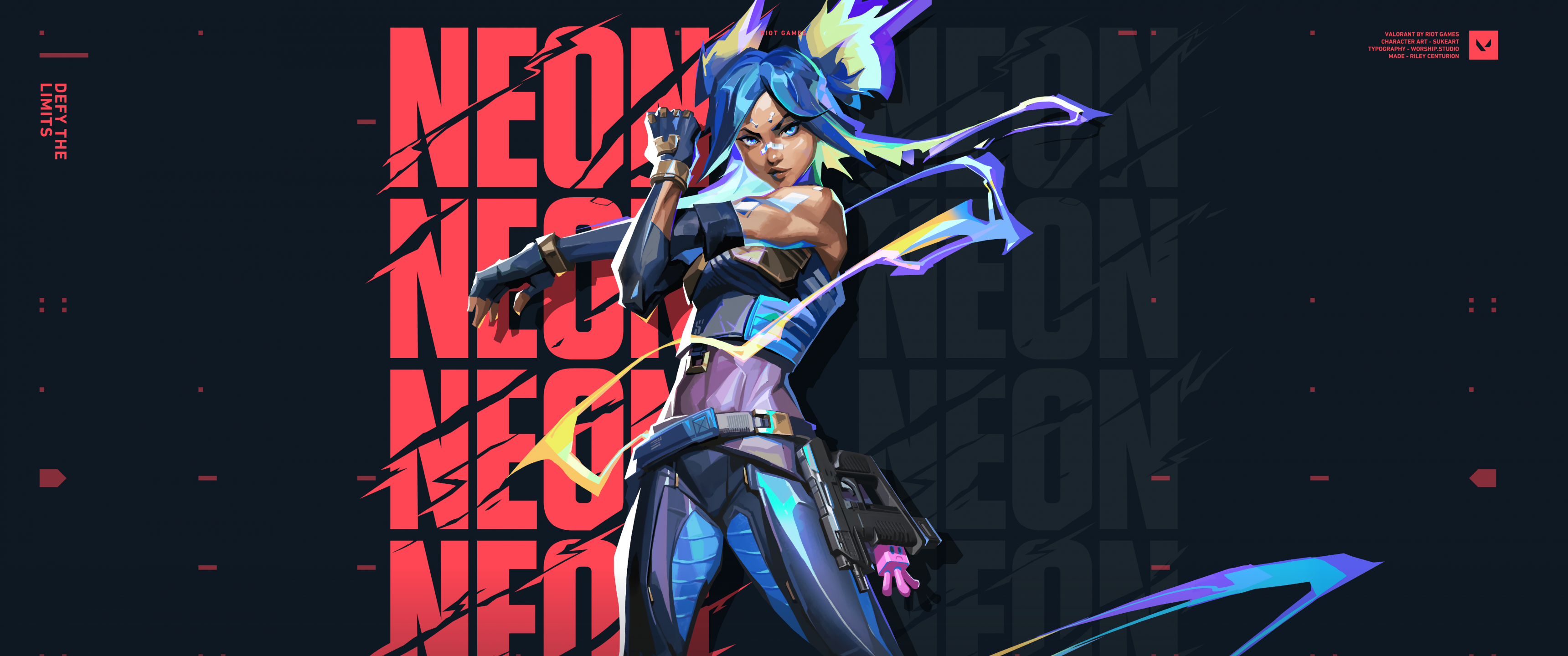 Valorant agent Wallpaper 4K, Neon, 5K