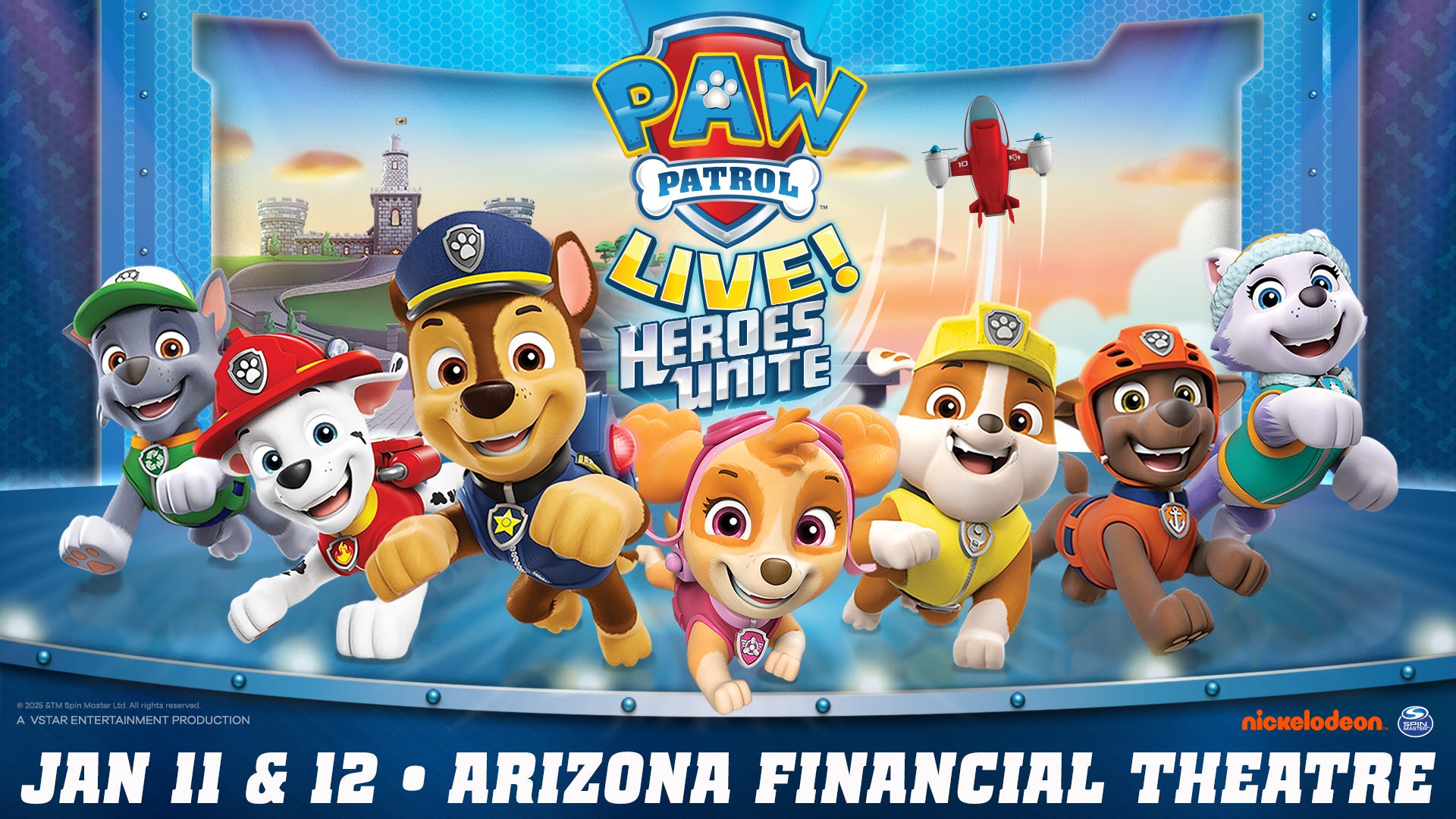 PAW Patrol Live! “Heroes Unite!” 2025