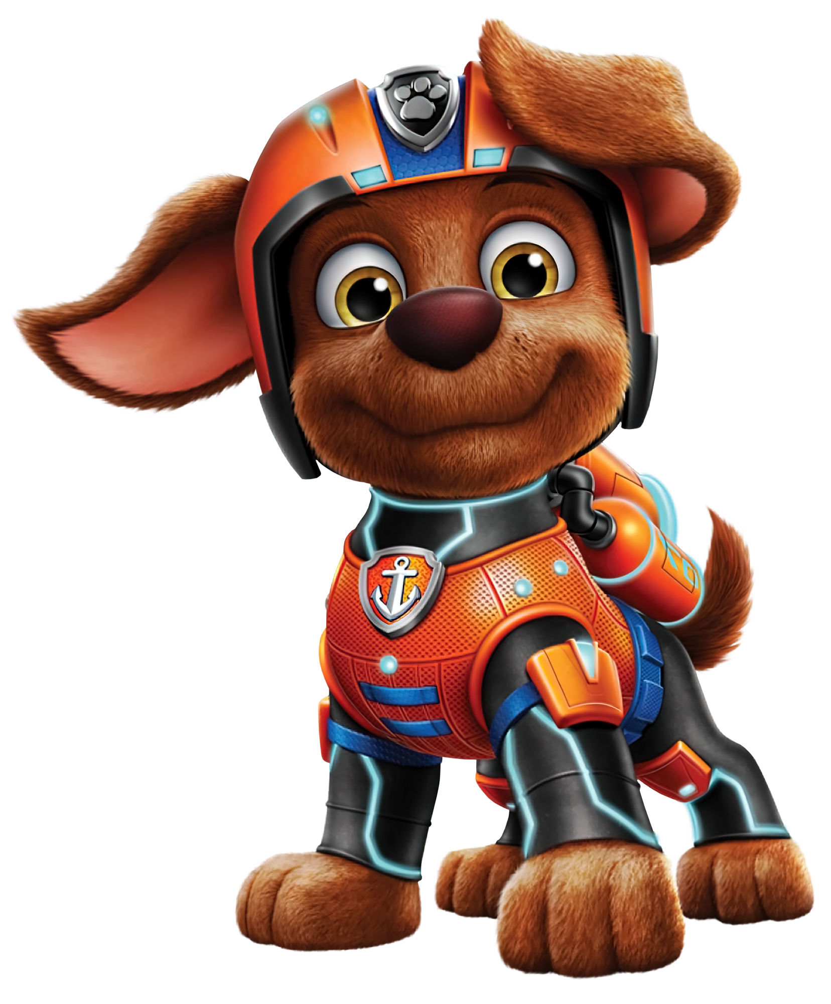 Zuma PAW Patrol PNG Cartoon Image