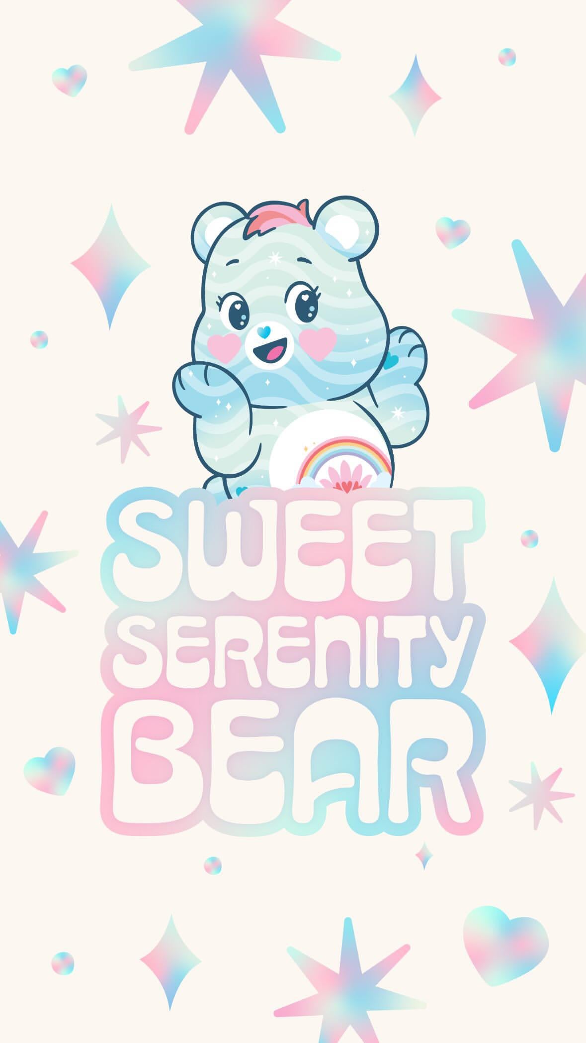 Sweet Serenity Bear Wallpaper