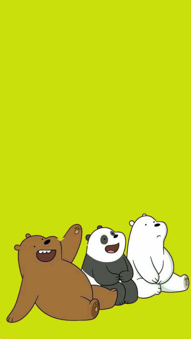 Download We Bare Bears Aesthetic Yellow
