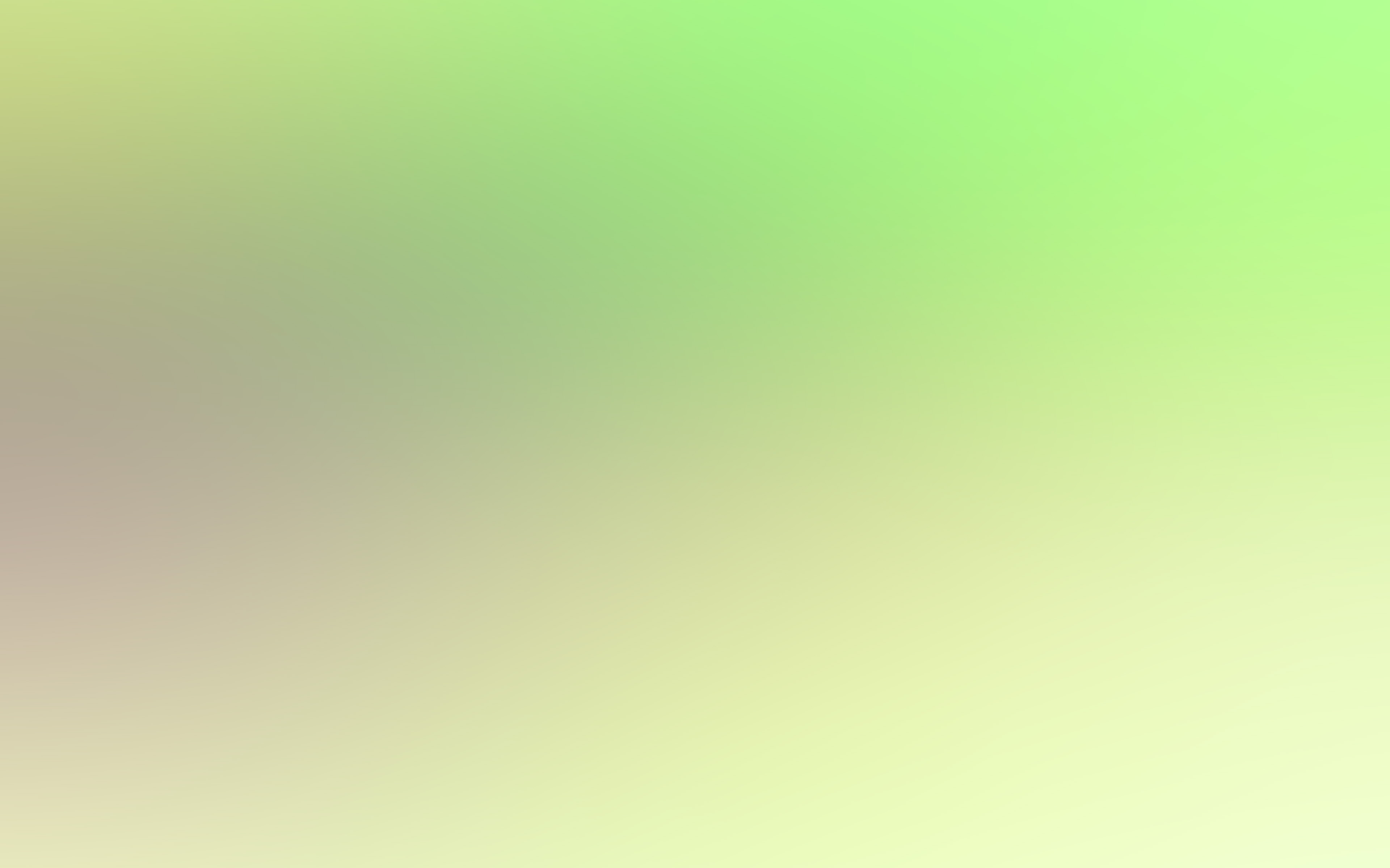 Yellow Cute Green Blur