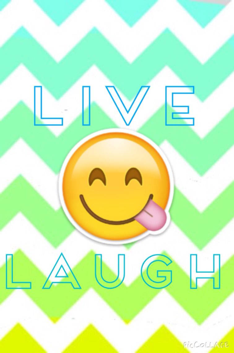 Live Love Emoji In Neon Green