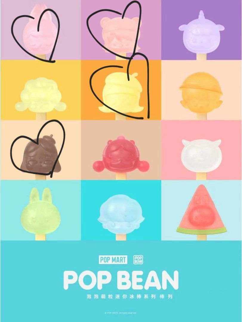 Pop Bean Mini Ice Pop, Hobbies & Toys