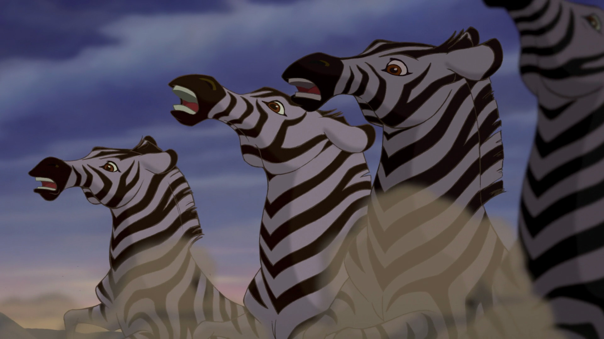 Zebras. The Lion King