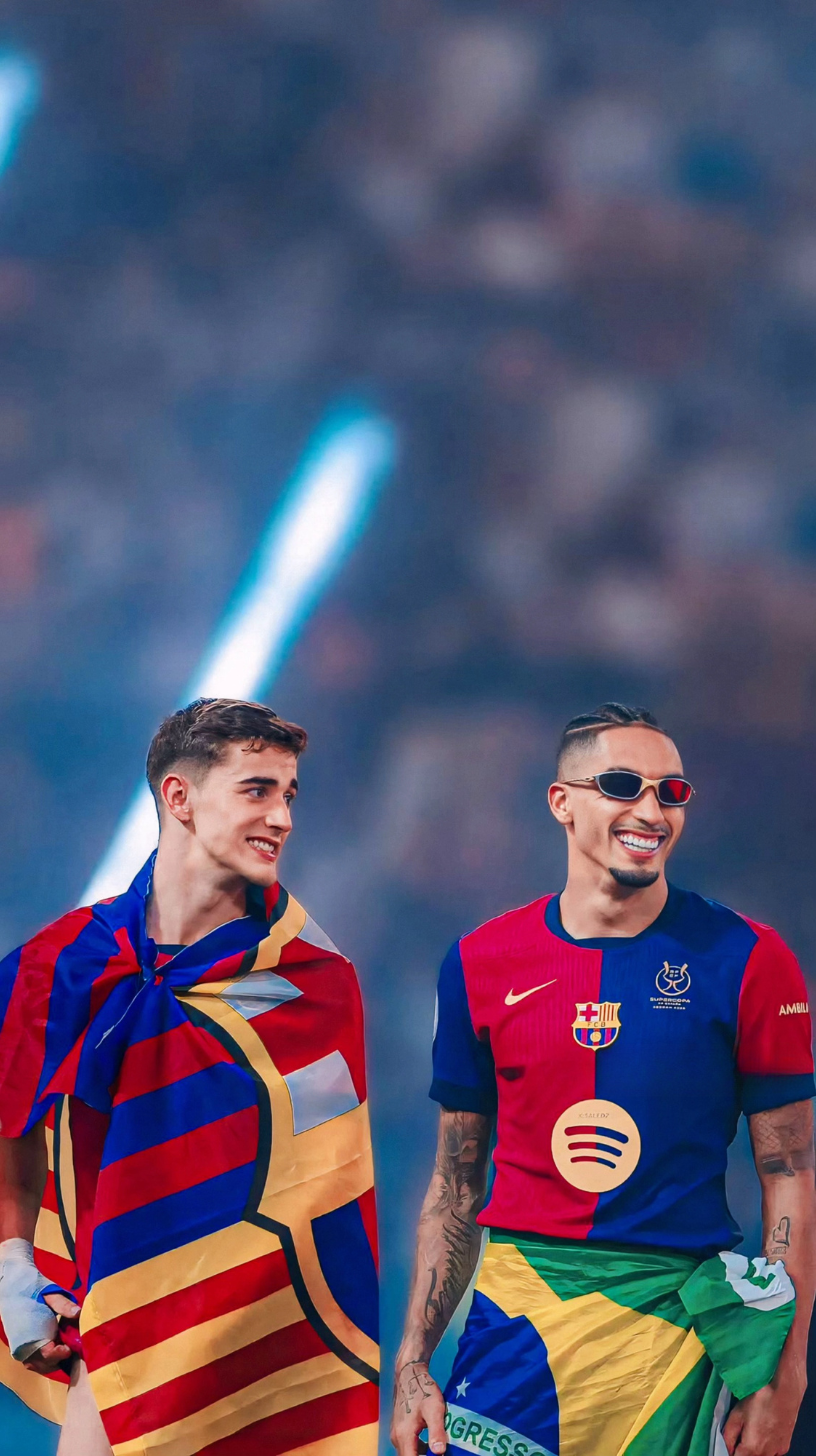 FC Barcelona Supercopa 2025 Wallpaper