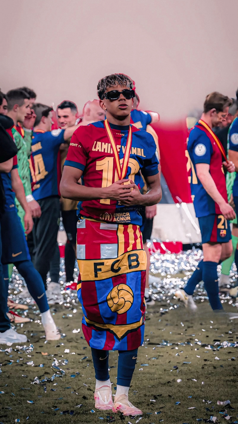 FC Barcelona Supercopa 2025 Wallpaper