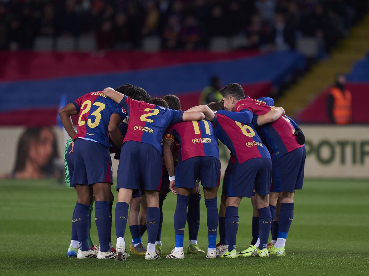 Which Barcelona players have the most