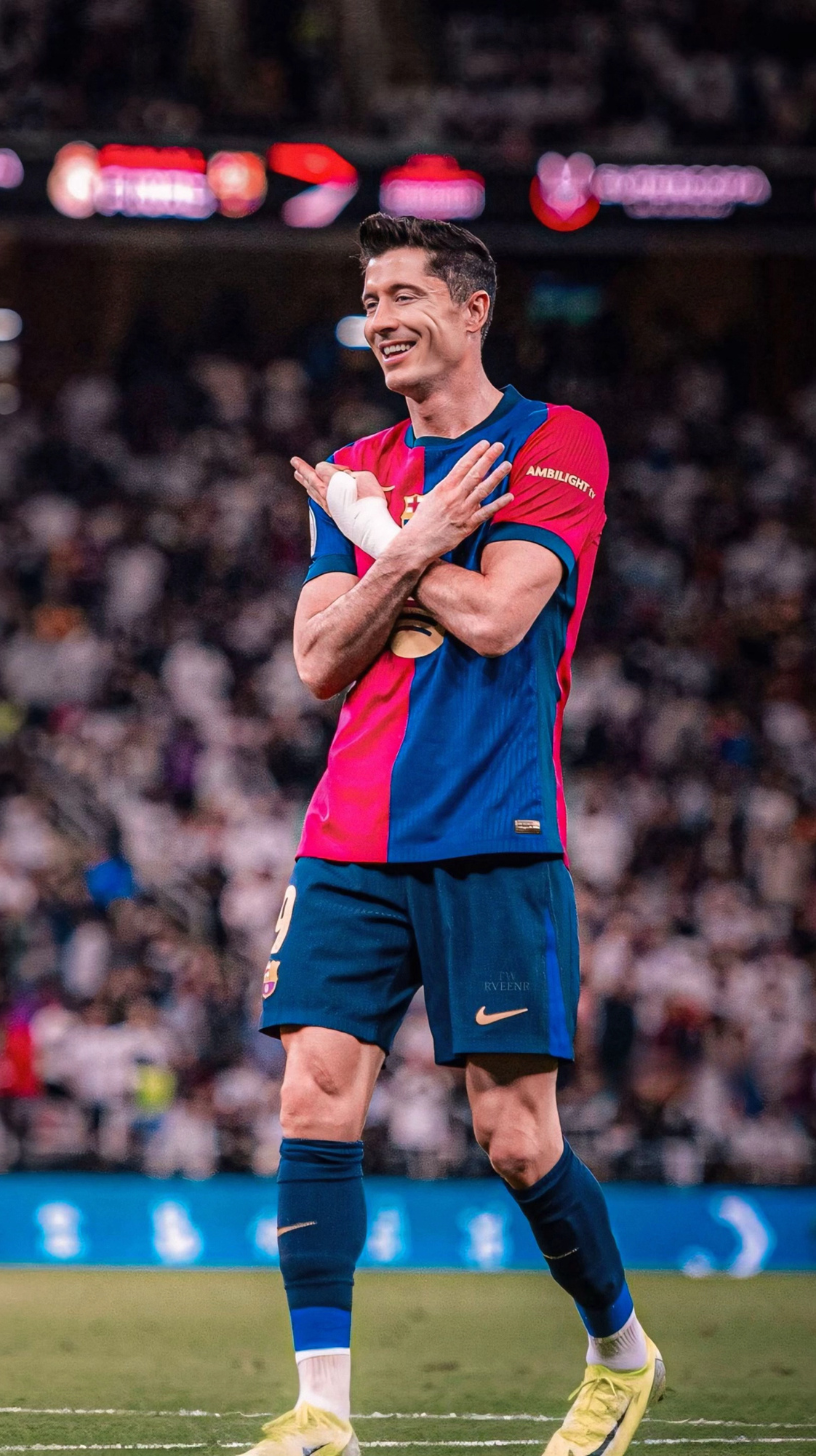 FC Barcelona Supercopa 2025 Wallpaper