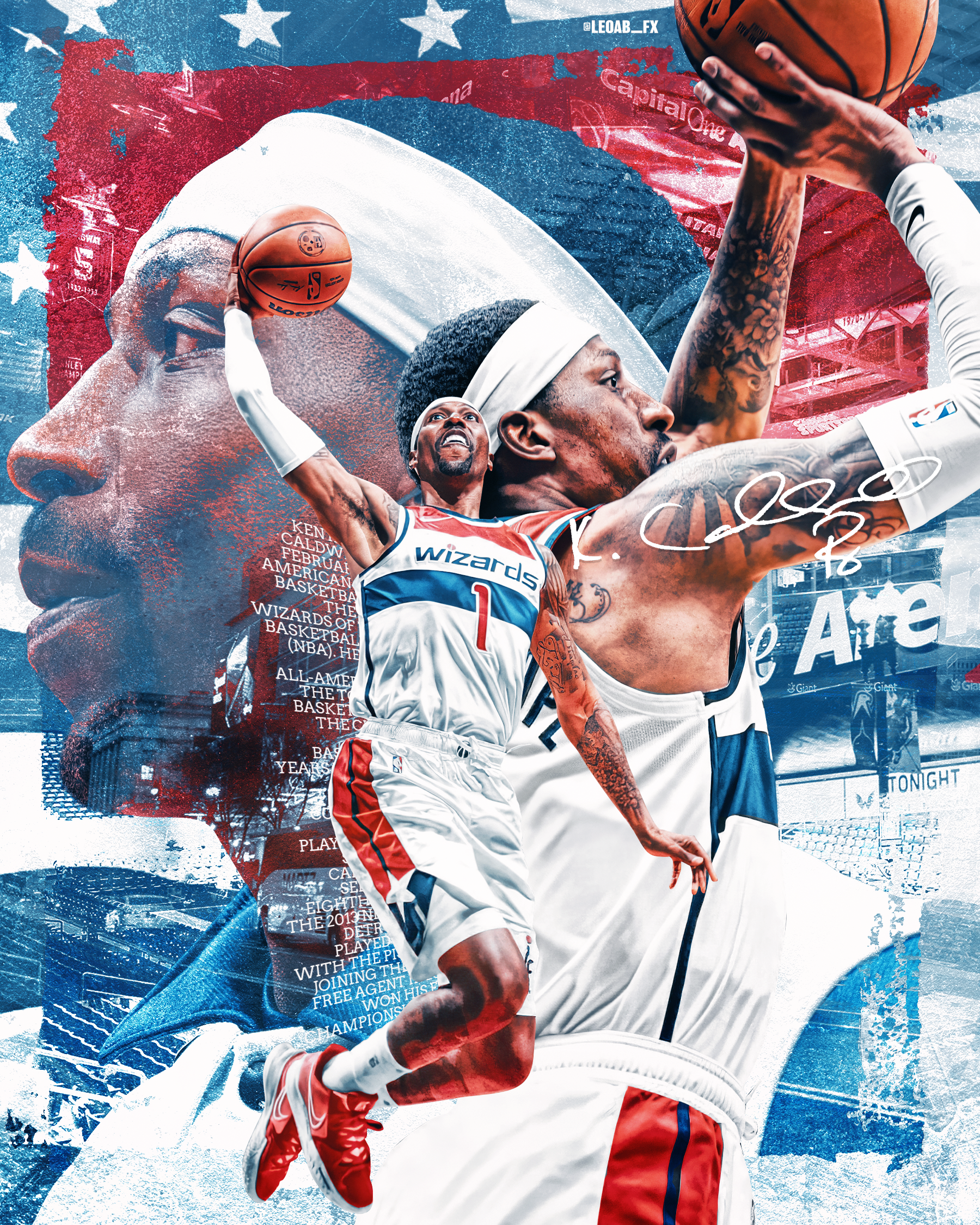 Kentavious Caldwell Pope Design, R