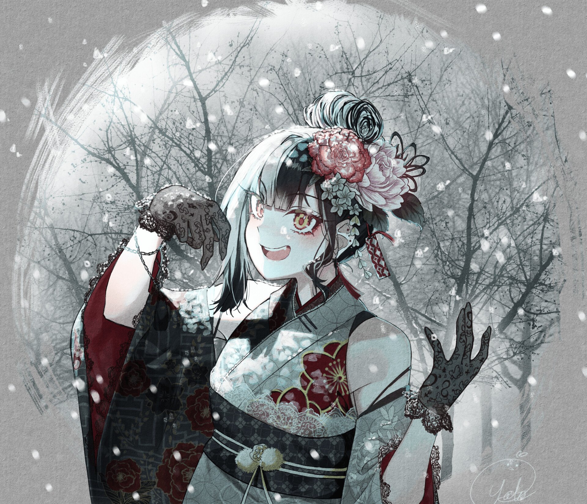 Shiori Novella New year outfit