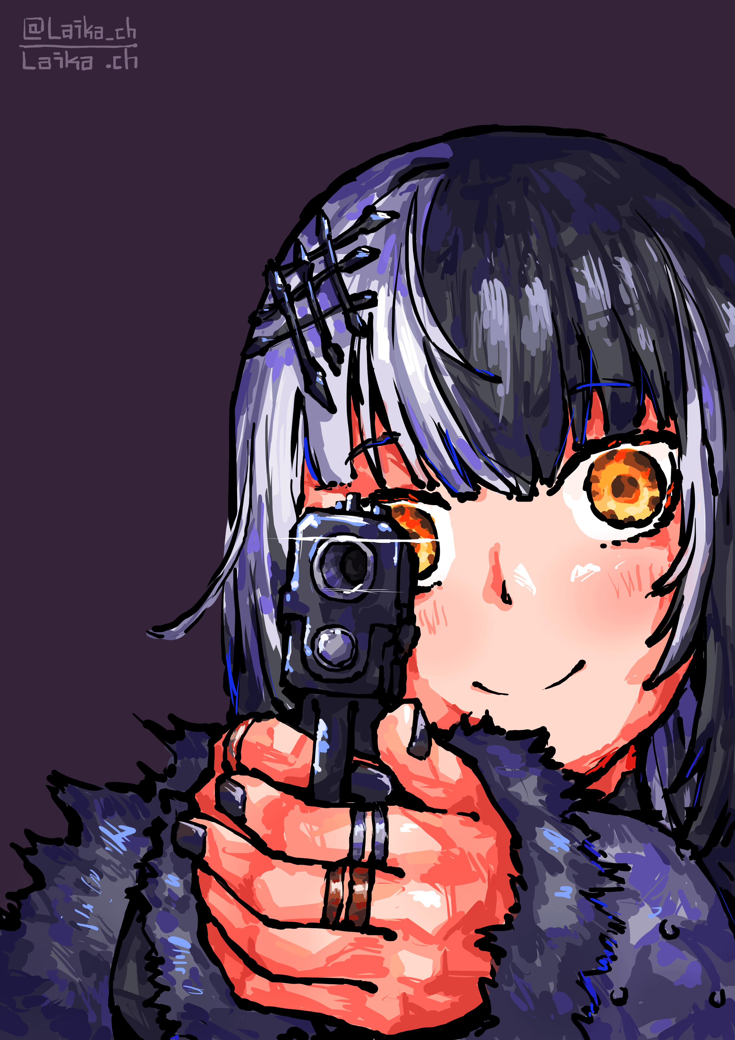 Shiori Novella fanart POV: you are a