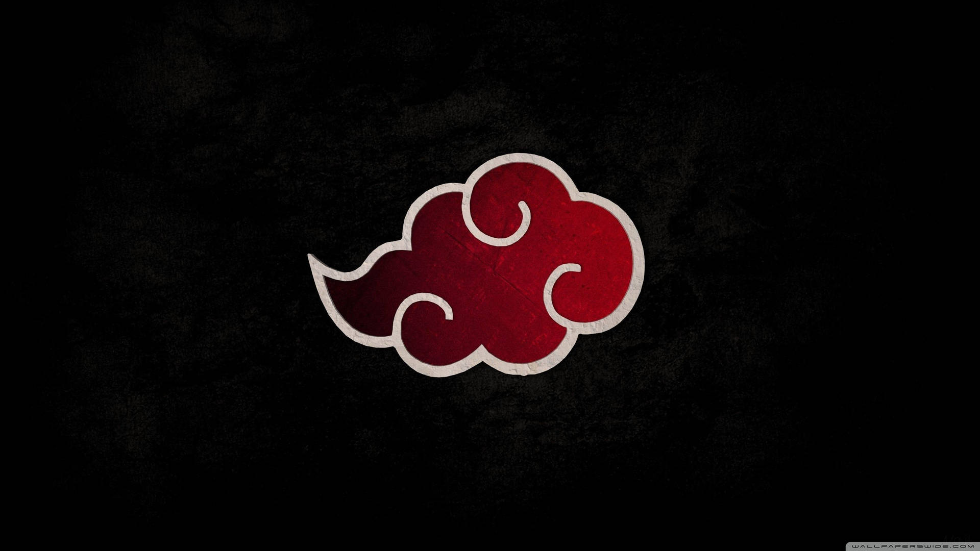 Caption: Intricate Red Cloud Symbol