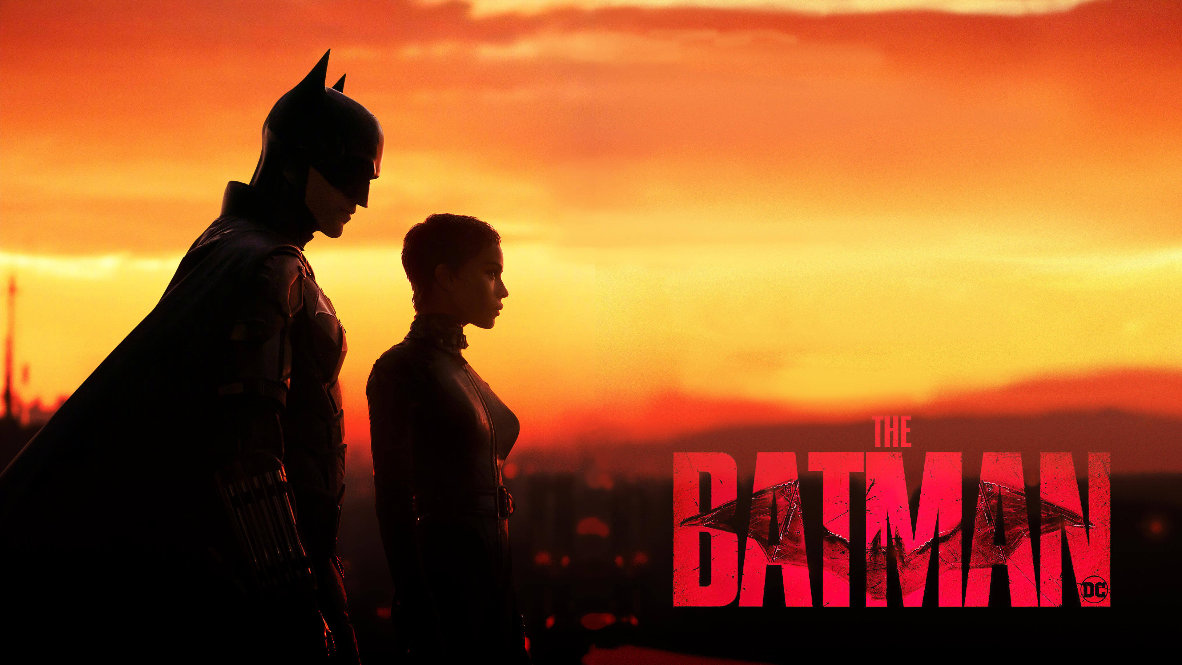 BatCat Poster into a full 4k Wallpaper