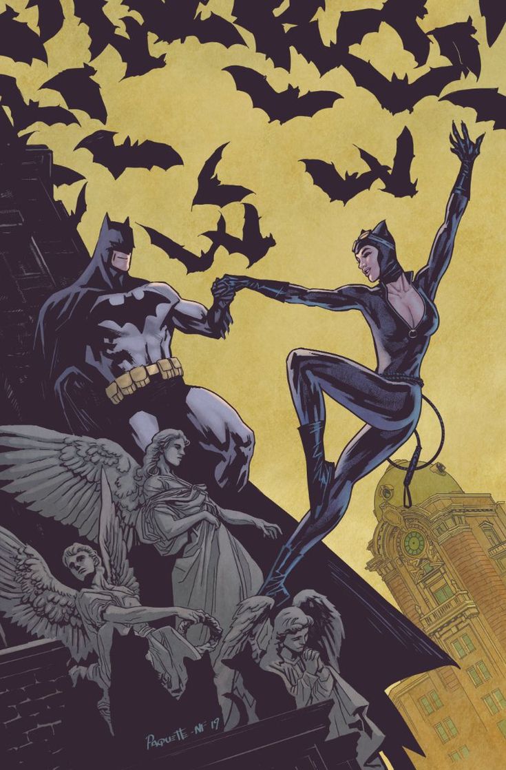 Catwoman dance. Batman, Dc comics art
