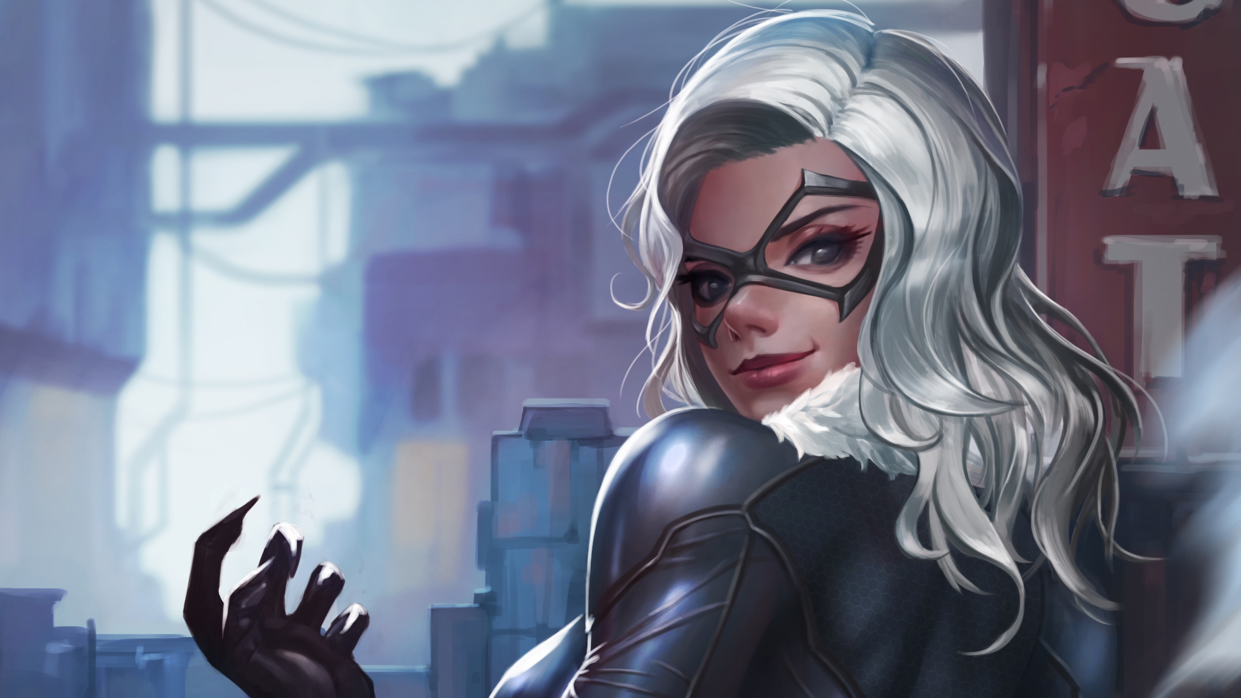 Bat Cat Wallpaper, HD Superheroes