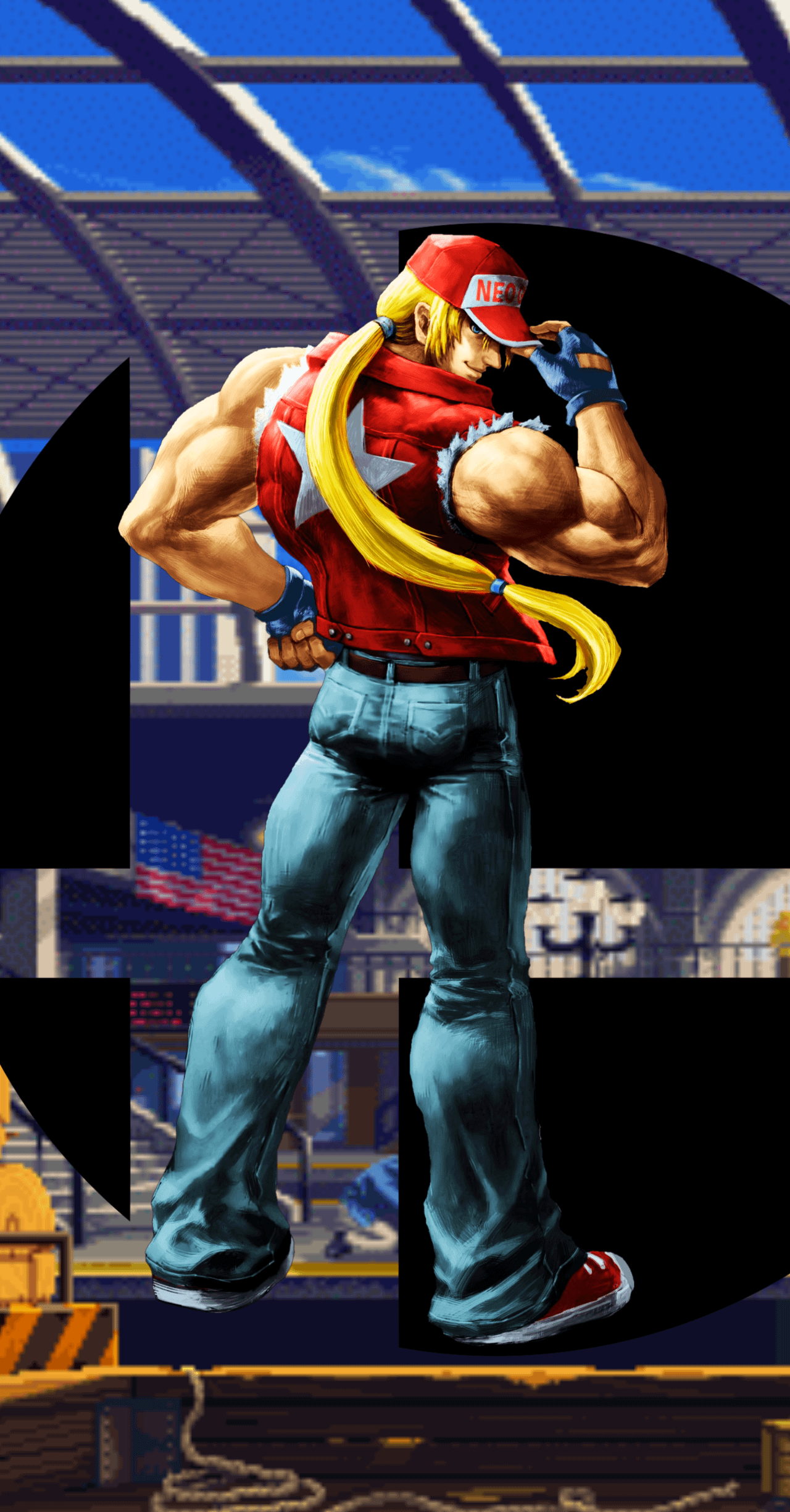 Terry Bogard wallpaper (OC) Please