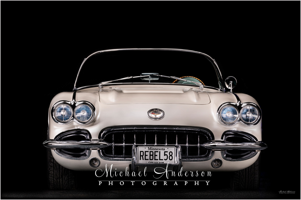 Light Painting a 1958 C1 Corvette