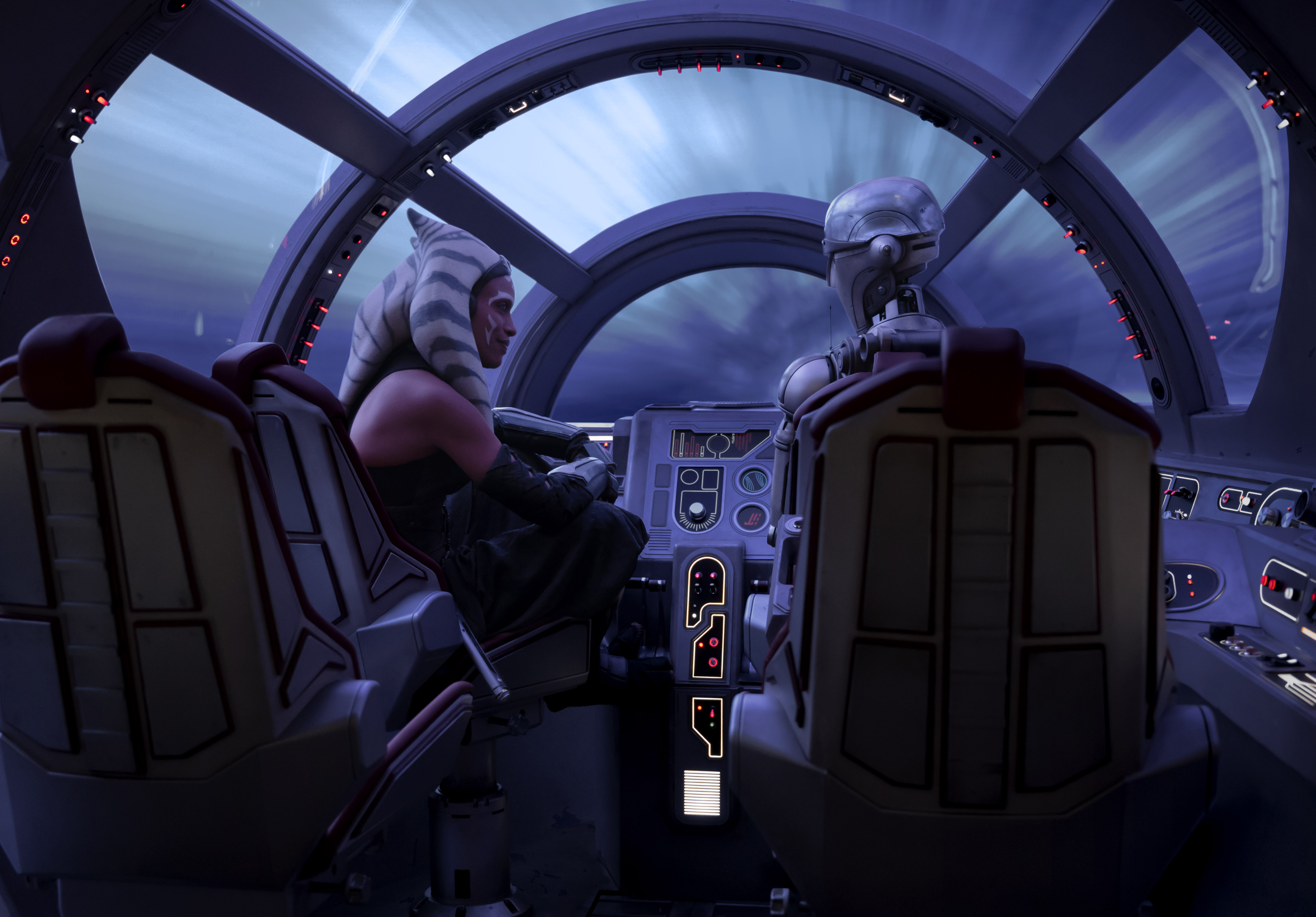 Ahsoka Tano in Cockpit Wars HD