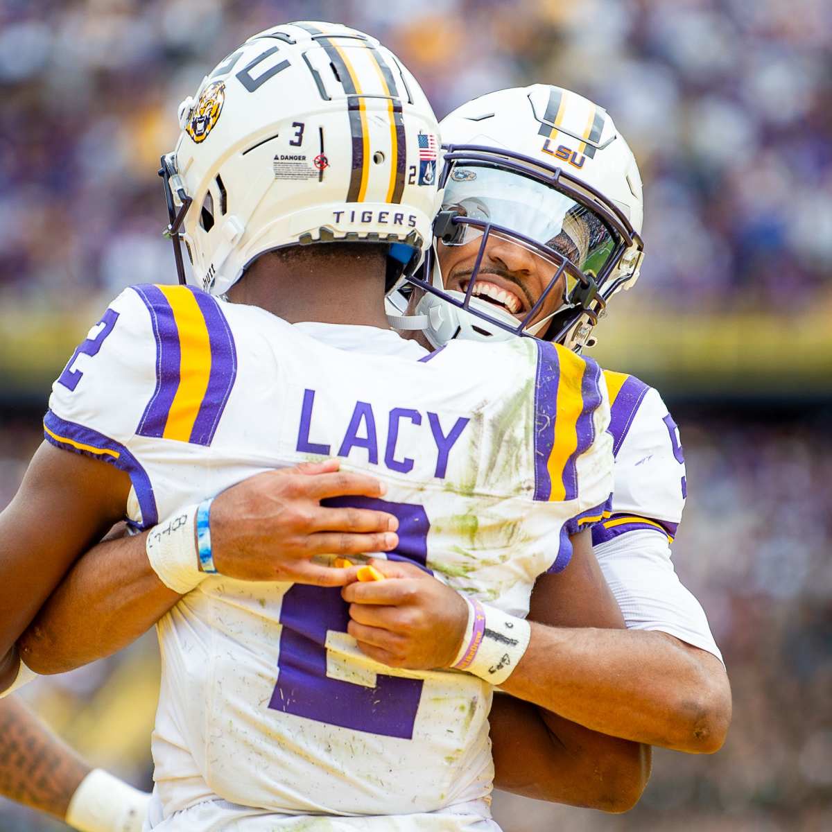 Jayden Daniels Mourns Kyren Lacy