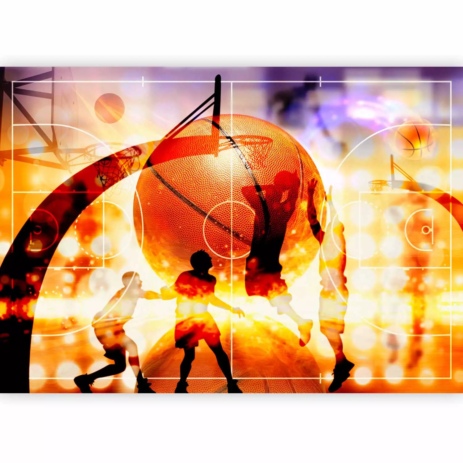 Wall Mural Basketball