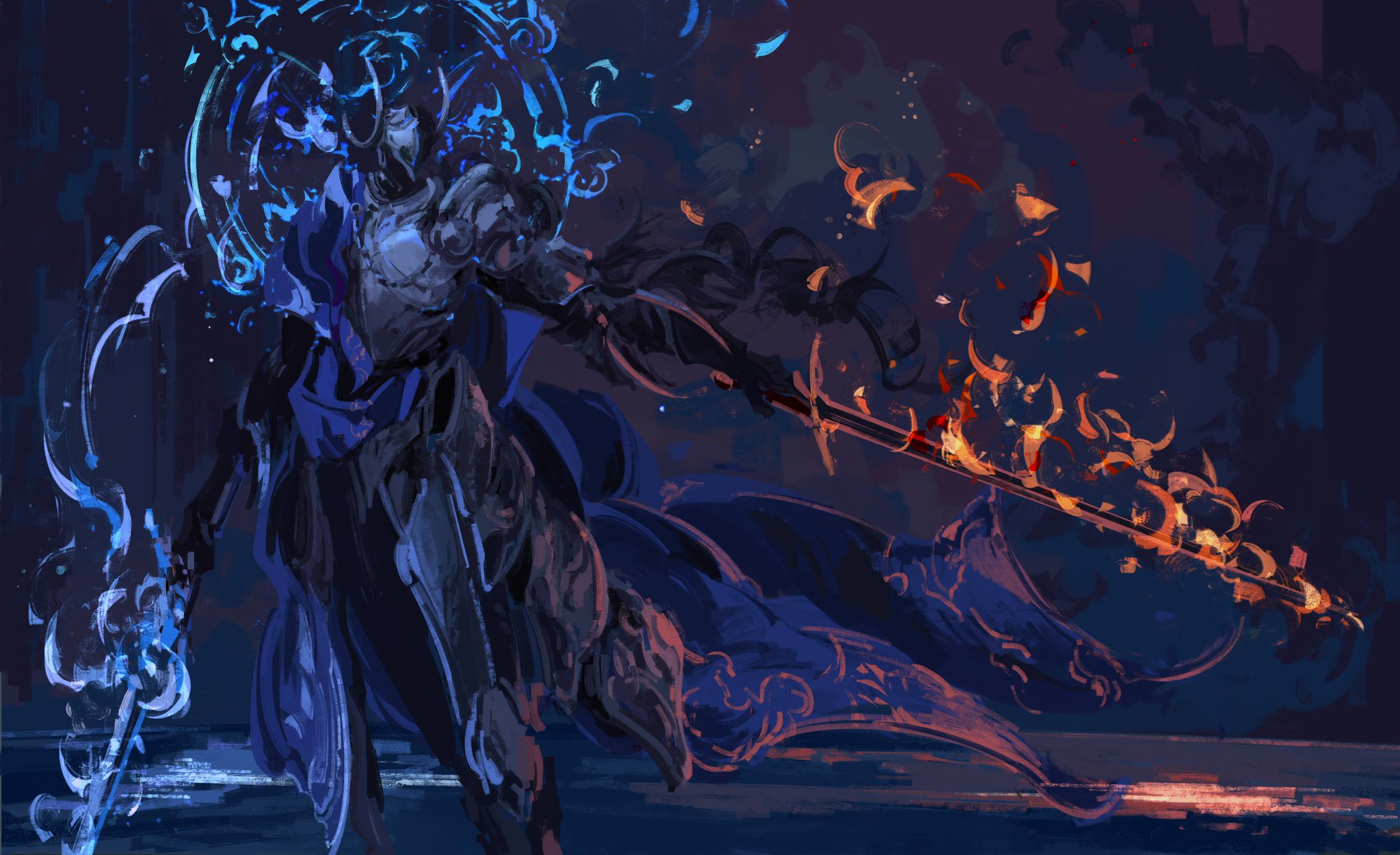 Rellana, Twin Moon Knight Artist