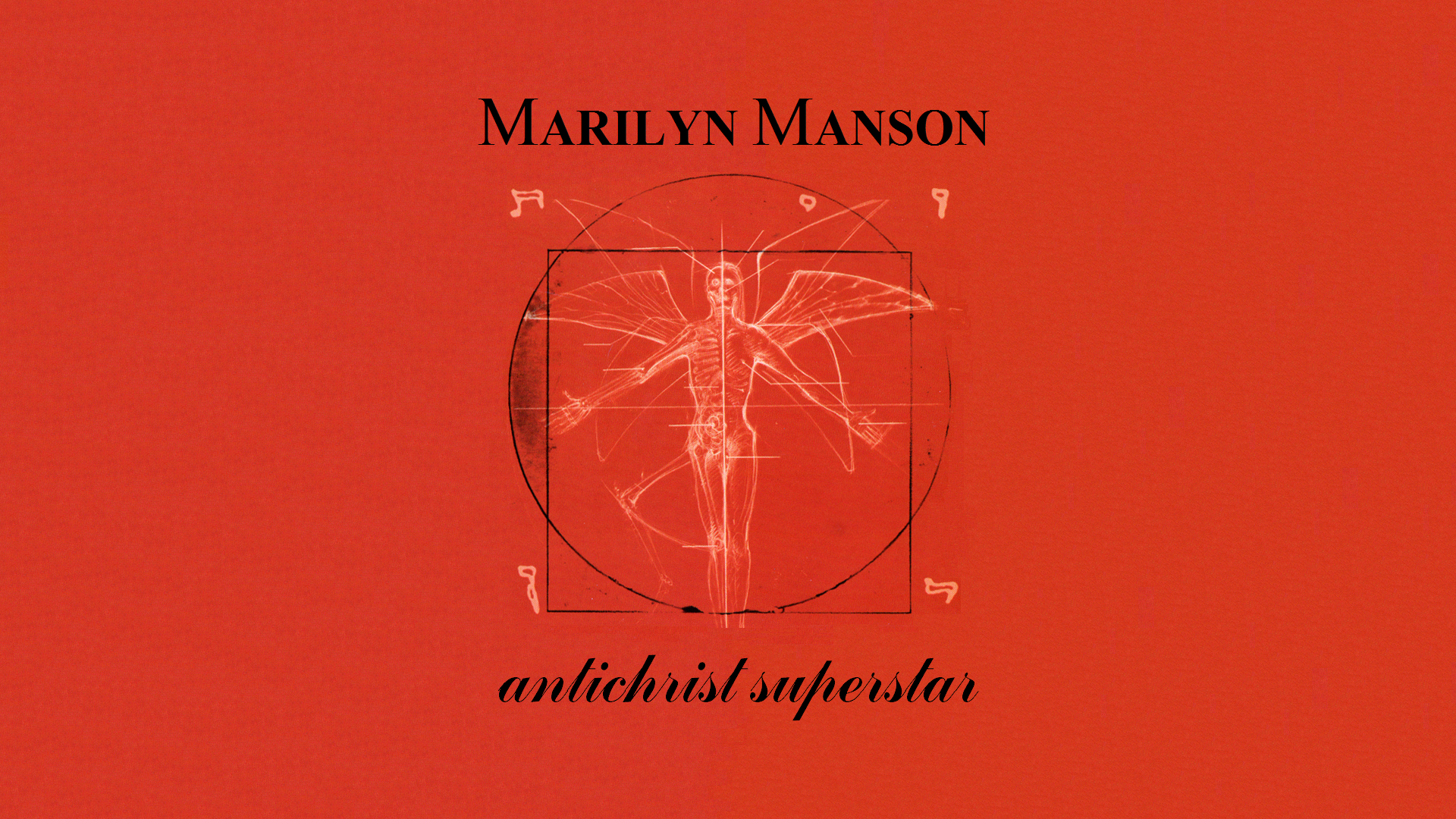 simple Antichrist Superstar wallpaper