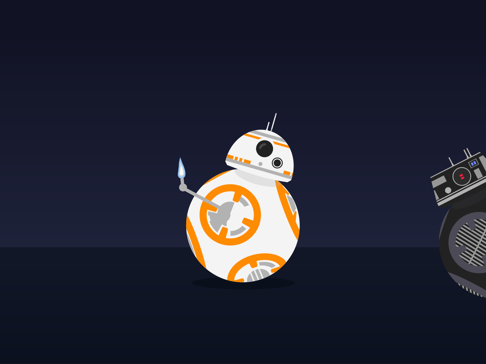 Star Wars BB 8 & BB 9E By Matúš Kováč
