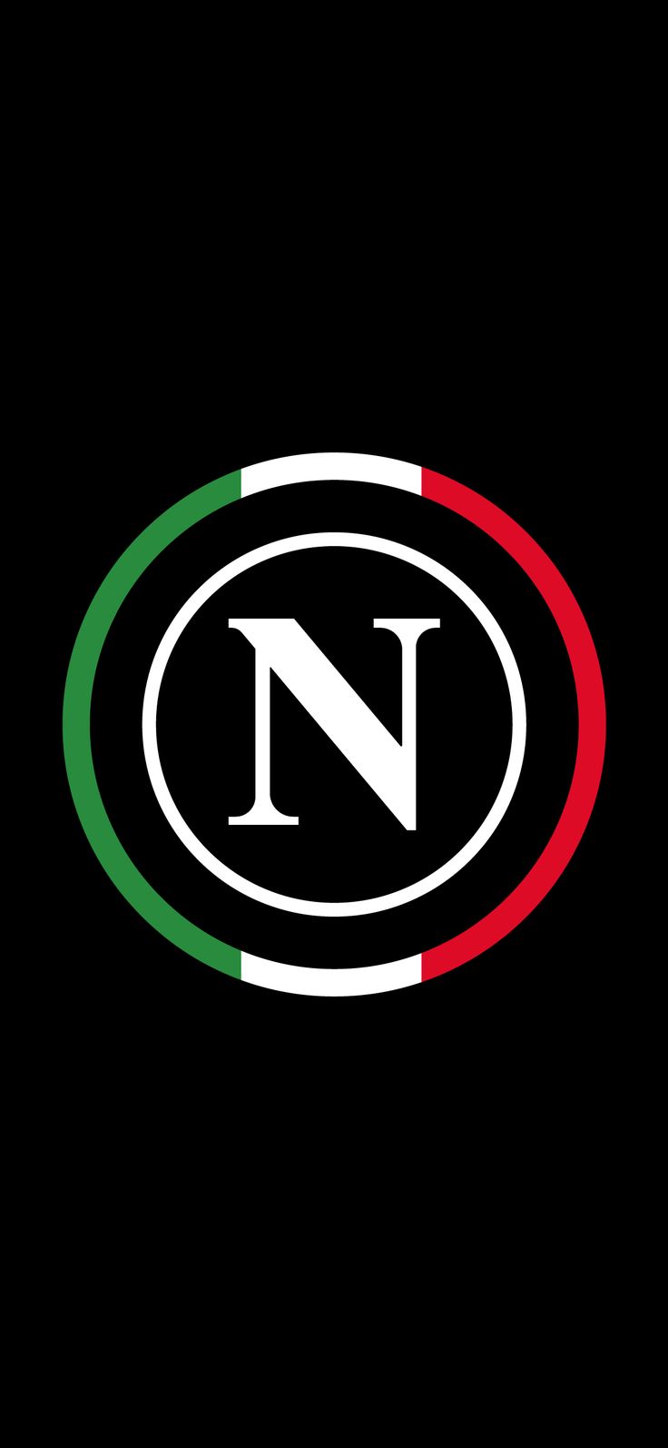 Logo Napoli Scudetto Dark Centered