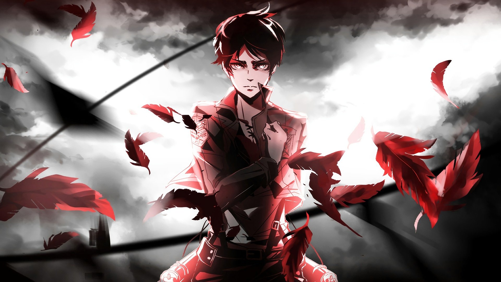 Eren Yeager Anime HD Wallpaper