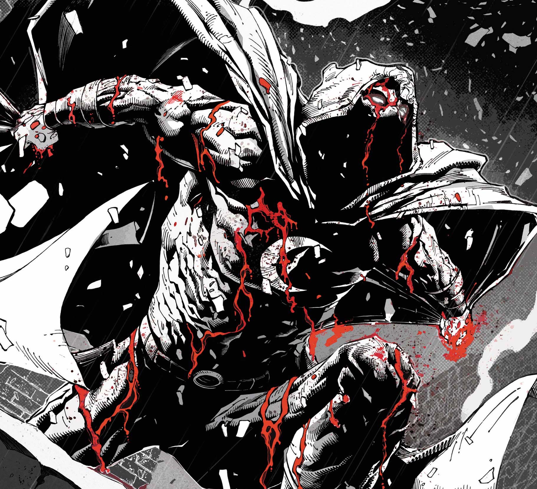 Moon Knight: Black, White, & Blood