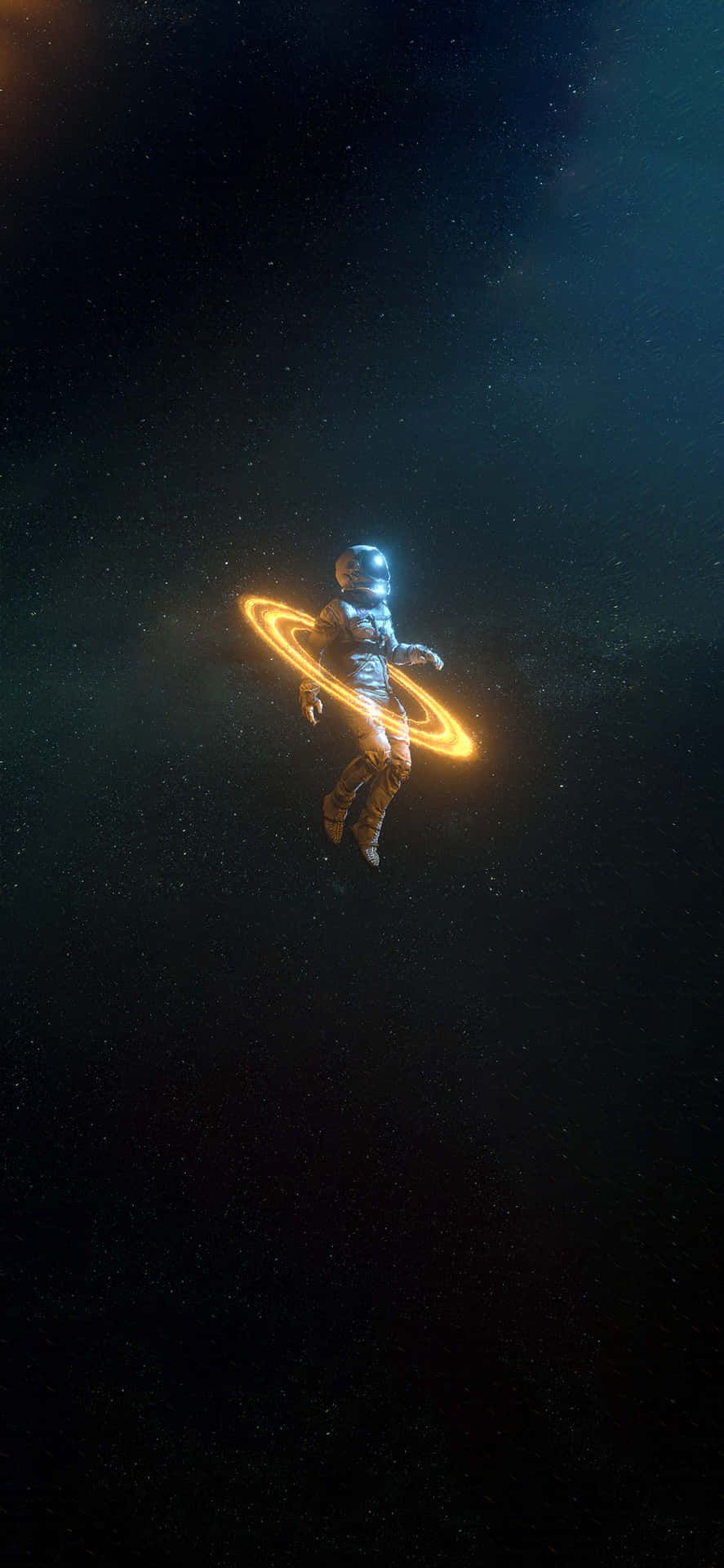 Download An Astronaut Floating In