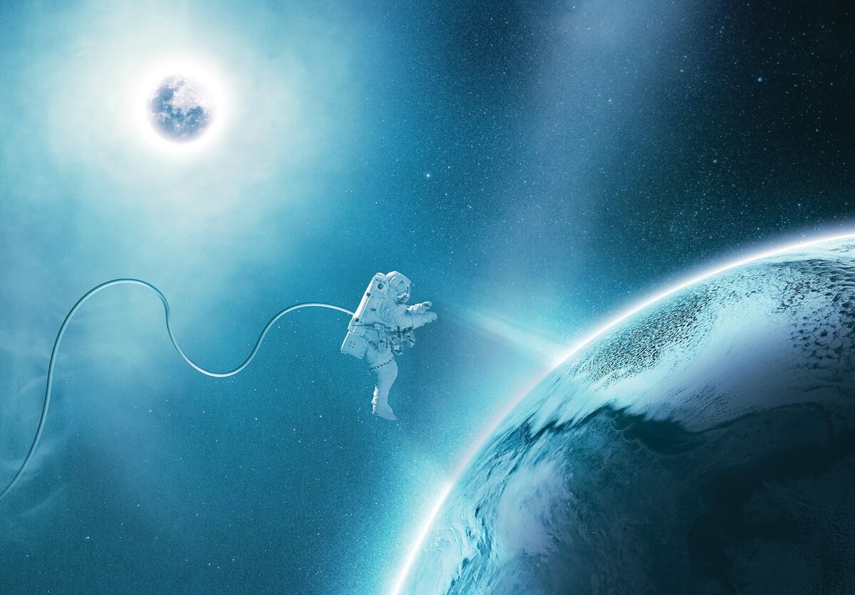 Astronaut PHOTO WALLPAPER space walk