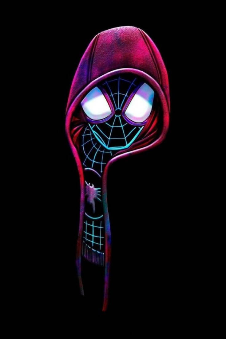 Miles Morales Glow In The Dark